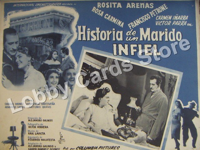ROSITA ARENAS/HISTORIA DE UN MARIDO INFIEL